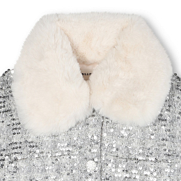 Куртка Silver в пайетках от бренда Billieblush
