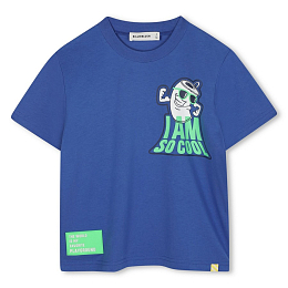 Футболка I am so cool от бренда Billieblush Синий