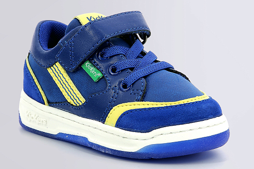 Кеды KOUIC BLUE NAVY YELLOW от бренда KicKers