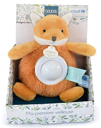 Ночник Лисичка, 15 см от бренда Doudou et Compagnie