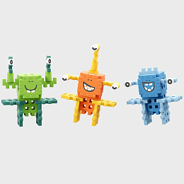 Конструктор Инопланетяне 60 mini деталей от бренда Marioinex