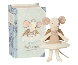 Мышка старшая сестра Ангел в книге от бренда Maileg