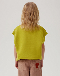 Жилет Flower от бренда CHOOCHOO