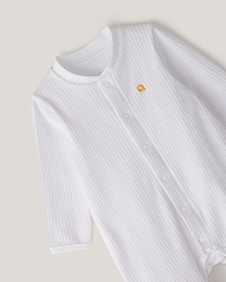 Комбинезон белого цвета с боди от бренда Anna Leon