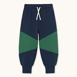 Джоггеры COLOR BLOCK Navy от бренда Tinycottons
