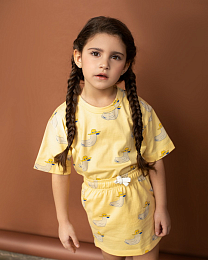 Футболка DUCKS от бренда Tinycottons Желтый