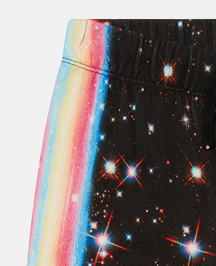 Джоггеры Cosmic Print от бренда Stella McCartney kids