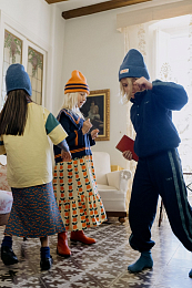 Свитшот Navy TOWEL MOCKNECK от бренда Tinycottons