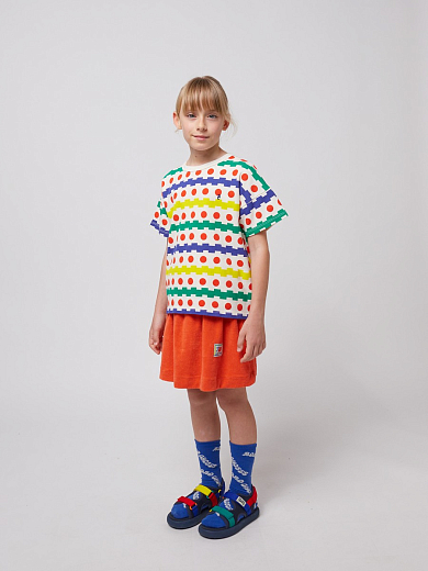 Футболка Geometric от бренда Bobo Choses Разноцветный