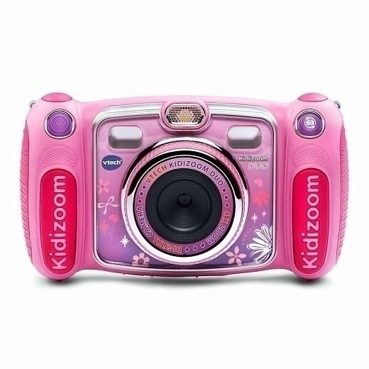 цифровая камера Kidizoom duo розового цвета от бренда VTECH