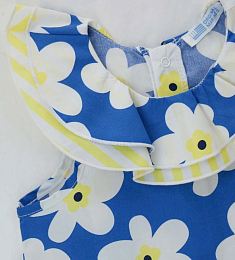 Блузка Blue с цветами от бренда Original Marines