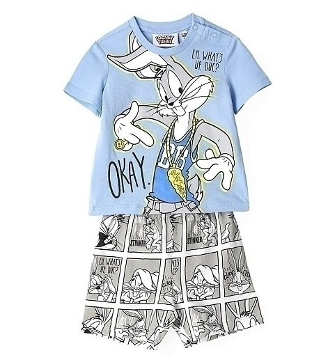 Пижама Bugs Bunny голубого цвета от бренда Original Marines