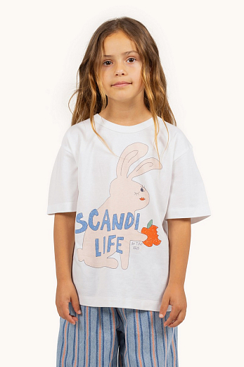 Футболка SCANDI LIFE от бренда Tinycottons Белый