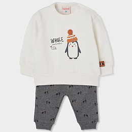 Свитшот Penguins и джоггеры от бренда Boboli