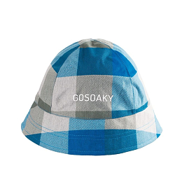 Панама FOXY FOX SCUBA BLUE CHECK от бренда Gosoaky