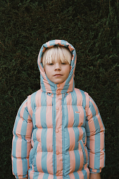 Пальто NUDE-BLUE STRIPES от бренда Tinycottons