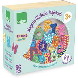 Магниты Буквы от бренда Vilac