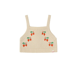 Топ STRAWBERRIES от бренда Tinycottons