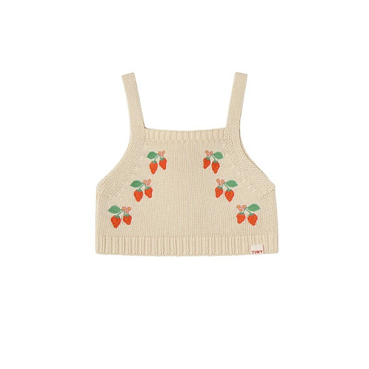 Топ STRAWBERRIES от бренда Tinycottons
