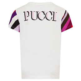 Футболка Orchidee от бренда Emilio Pucci Молочный