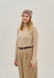 Шапка Boone cashmere brown от бренда Peppihat