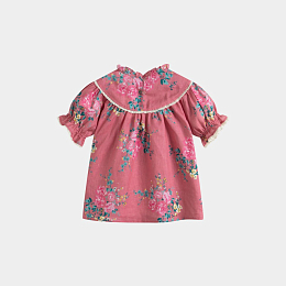 Блузка Kaya Pink Flowers от бренда C'ERA UNA VOLTA