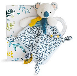 Коала комфортер с погремушкой 22 см от бренда Doudou et Compagnie