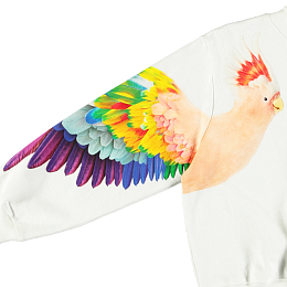 Свитшот Marge Magic Parrots от бренда MOLO