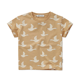 Футболка Goose Print от бренда Sproet & Sprout Бежевый