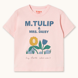 Футболка TULIP & DAISY от бренда Tinycottons Розовый