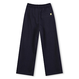 Брюки с зеленым шнурком от бренда Billieblush