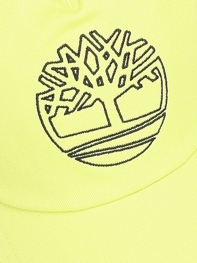 Бейсболка салатового цвета с принтом от бренда Timberland