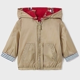 Куртка двухсторонняя бежевого цвета от бренда Mayoral