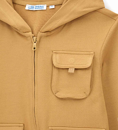 Толстовка на молнии песочного цвета от бренда Original Marines