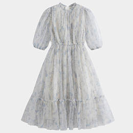 Платье Donna Blue Flower от бренда C'ERA UNA VOLTA