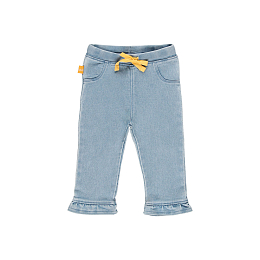 Лонгслив и джинсы Flower Bunny от бренда Boboli