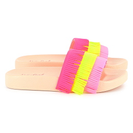 Пантолеты розово-желтые от бренда Billieblush