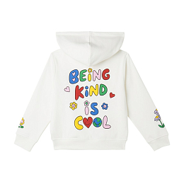 Толстовка Being kind от бренда Stella McCartney kids