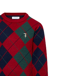 Джемпер Diamonds Red от бренда Trussardi