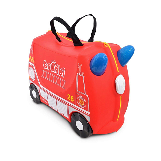 Чемодан на колесиках Фрэнк пожарный от бренда Trunki