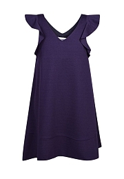 Платье-пинафор темно-синего цвета от бренда Aletta
