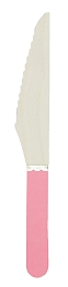 Ножи деревянные Розовый с золотом 8 шт от бренда Tim & Puce Factory