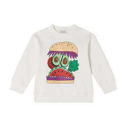 Свитшот Hungry Monster от бренда Stella McCartney kids