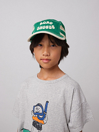 Кепка Green Stripes от бренда Bobo Choses