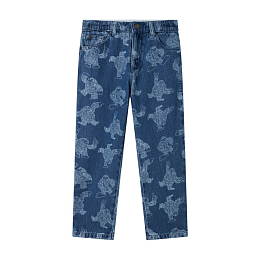 Джинсы Monster Print от бренда Stella McCartney kids