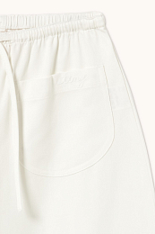 Штаны с подворотом белого цвета от бренда Tinycottons