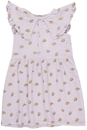 Платье с воротничком FLOWERS от бренда Tinycottons