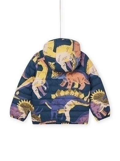 Куртка двусторонняя с динозаврами от бренда DPAM