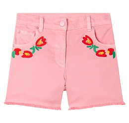 Шорты Floral Applique от бренда Stella McCartney kids