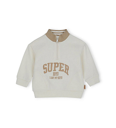 Толстовка молочного цвета с замком от бренда Original Marines